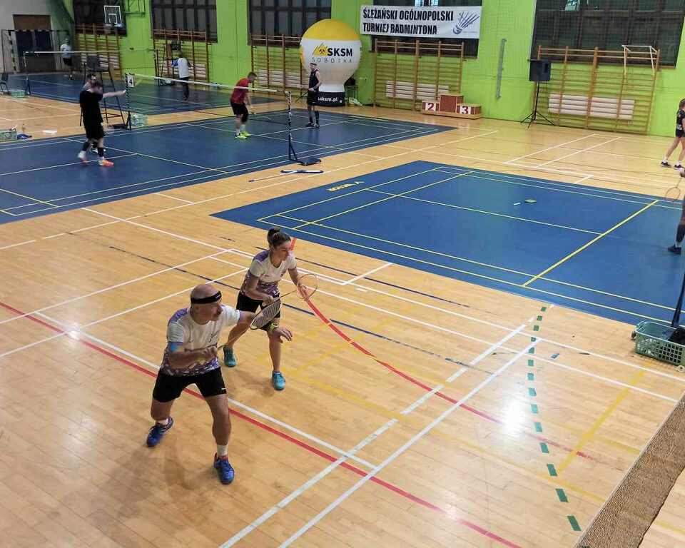 Turniej badmintona UKS 2 Sobótka